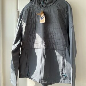 Asics Men's Performance Jacket in blue gray